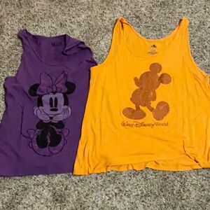 Disney Purple and Orange Tank Top